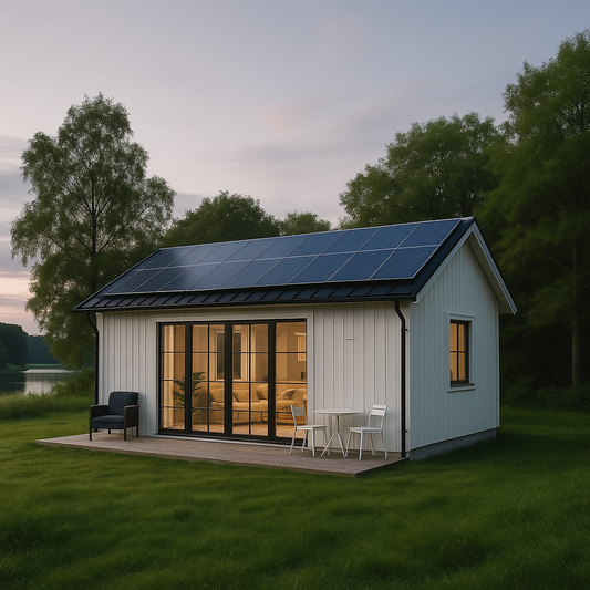 Attefallshus med loft 30 kvm