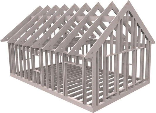 Fritidshus 38° 9734×6234 mm med Loft
