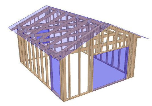Garage stomme 6190x4990 mm
